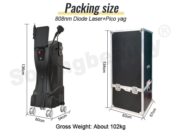 808NM Diode Laser And YAG Laser Machine
